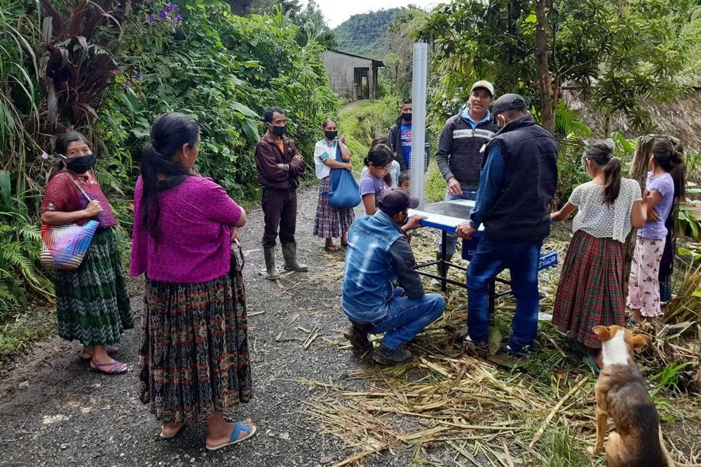 Cookstove project activity in Guatemala