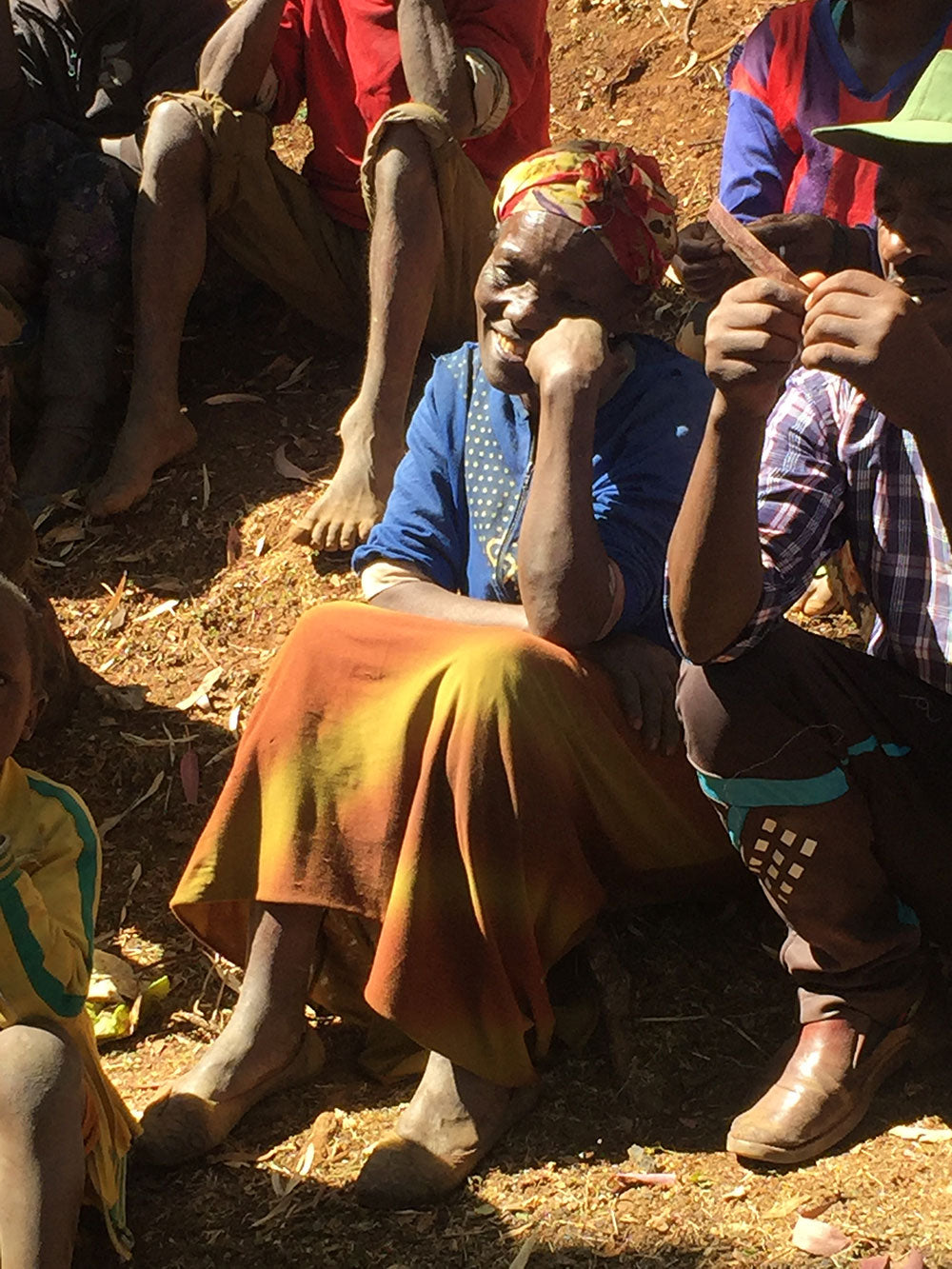 Protected water source project activity in Ethiopia