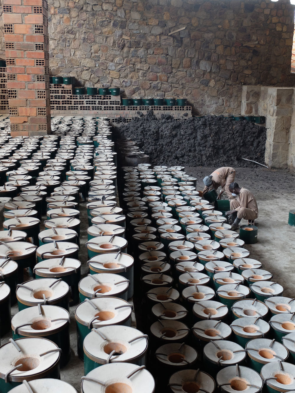 A household improved cookstove in Rwanda